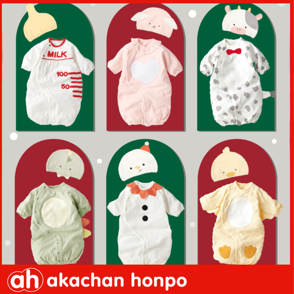 聖誕限定童裝【阿卡將本舖】造型包屁衣