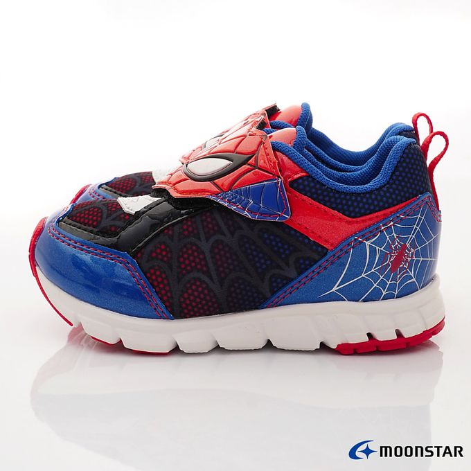 Moonstar日本月星 - 鋼鐵人聯名機能童鞋-MV0162紅藍(中小童)-機能運動鞋-紅藍
