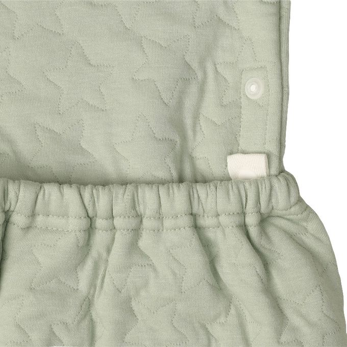 akachan honpo - 長袖鋪棉家居服-側邊按扣 公車-綠色