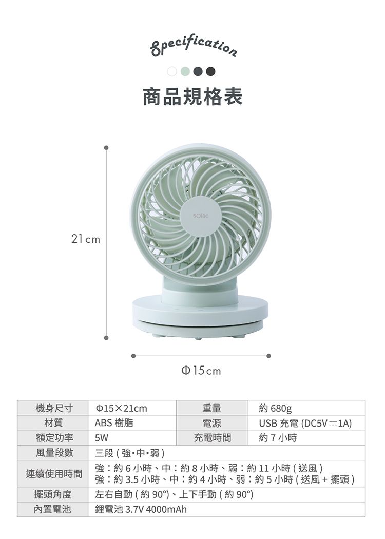Solac - 夏日組合 專業吹風機  限定薄荷綠