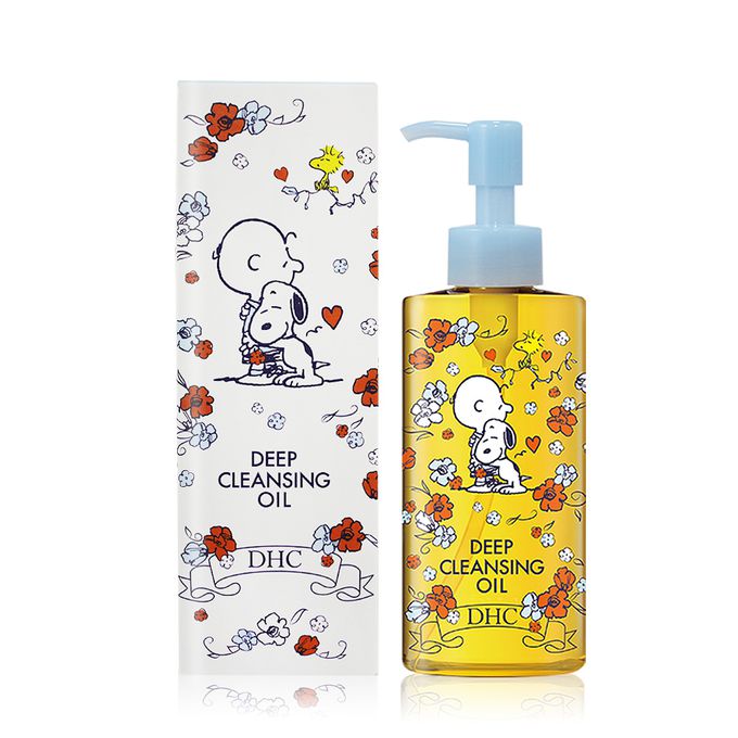 DHC - 【出清夏殺】史努比限定版深層卸妝油-(200ml)-藍色-有效期限2024-03-31