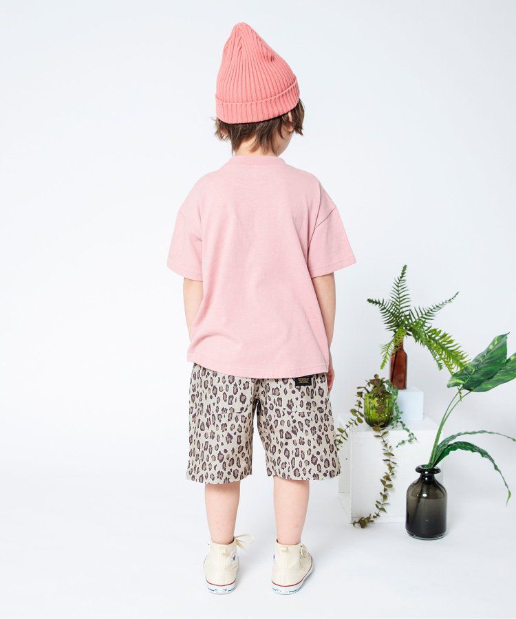 日本 BREEZE - 彩色標籤腰束口休閒短褲-軍綠