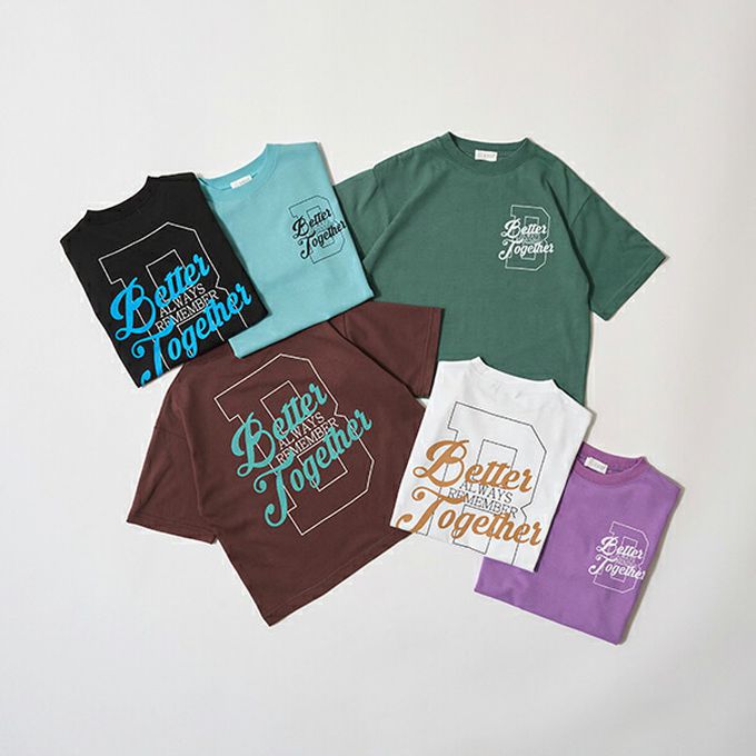 日本 b-ROOM - 美式休閒印花短袖上衣-水藍