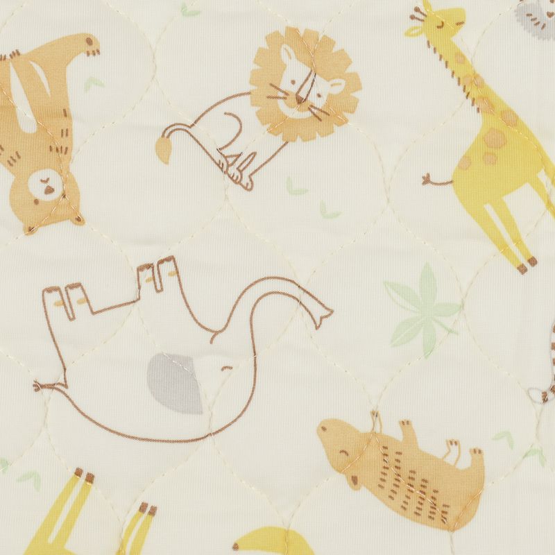 akachan honpo - 雙面強冷感保潔墊 背面棉紗、附除濕片-象牙白色-70×120cm