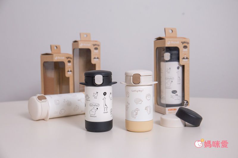 【日本 Richell 利其爾】大小童都愛用黑白水杯