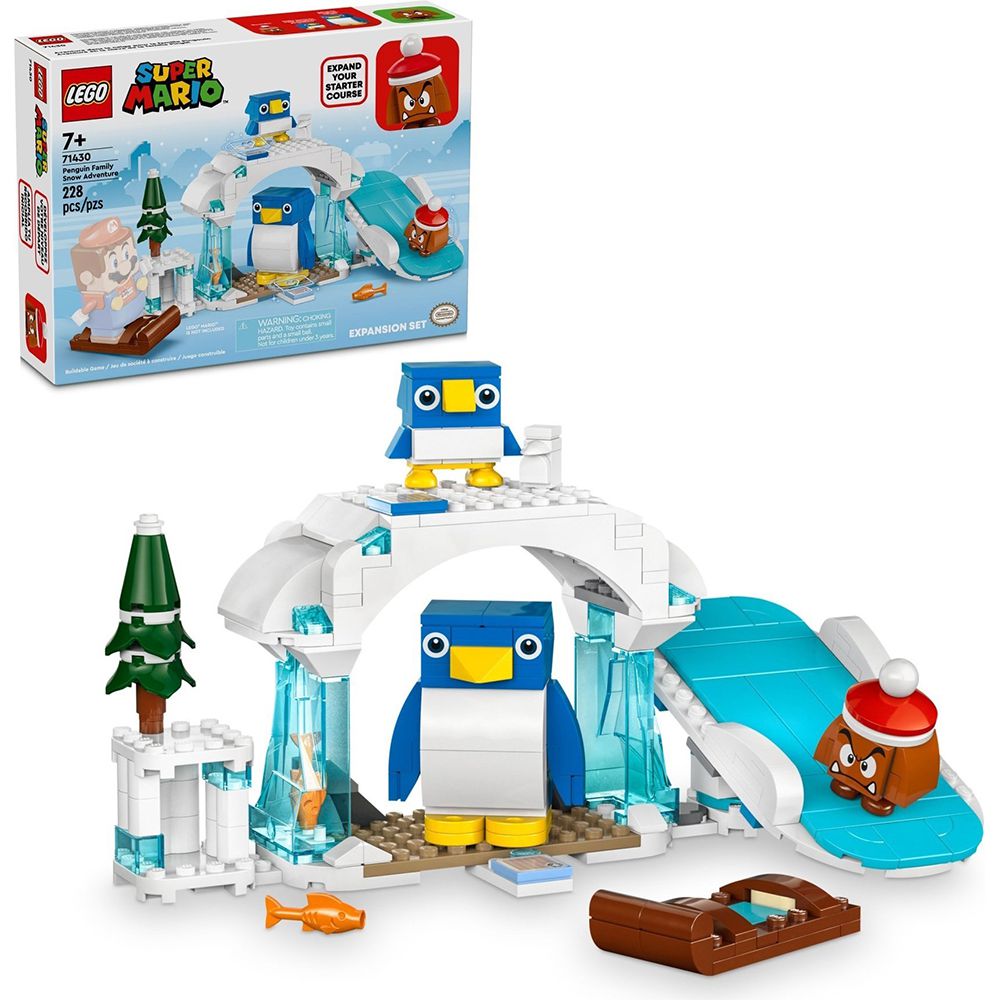 樂高 LEGO - LEGO樂高 LT71430 Super Mario 瑪利歐系列 - 企鵝家族的雪地探險