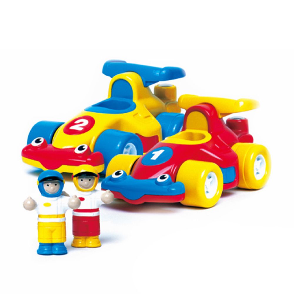英國驚奇玩具 WOW Toys - 方程式小賽車 極速兄弟