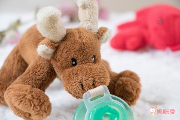 美國 nookums - 寶寶 可愛造型 安撫奶嘴 / 玩偶-(搖鈴款) - 小狐狸