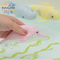 RUNALAND - 歡樂洗澡玩具組-洗澡好朋友*3+搖鈴不倒翁*2