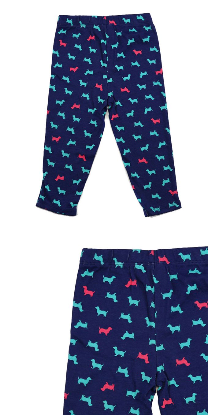 美國 Carter's - 臘腸狗連帽外套+短袖包屁衣+長褲3件組