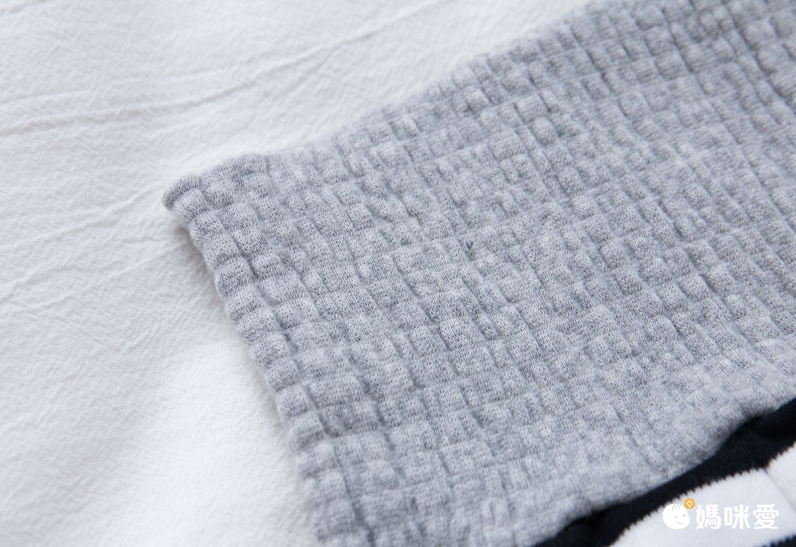 akachan honpo - 男長袖家居服CoCupa背部為棉紗-藍色