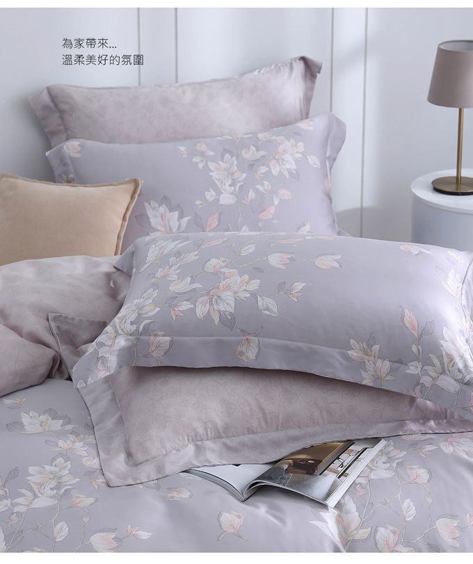 鴻宇 HongYew - 雙人薄被套 300織天絲 萊賽爾-芙羅拉