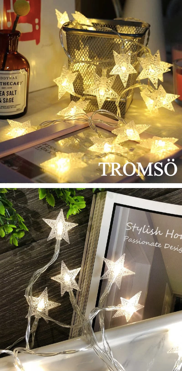 TROMSO - LED綜合20燈(星星.雪花.松樹各1)