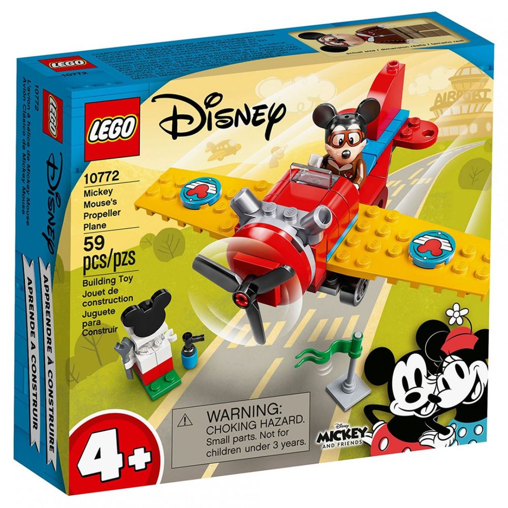 樂高 LEGO - 樂高積木 LEGO《 LT10772》迪士尼系列 - Mickey Mouse's Propeller Plane-59pcs