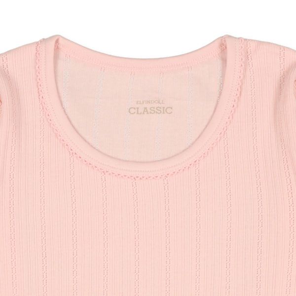 日本西松屋 - 100%柔棉 透氣長袖內搭4件組-素色-粉灰藍