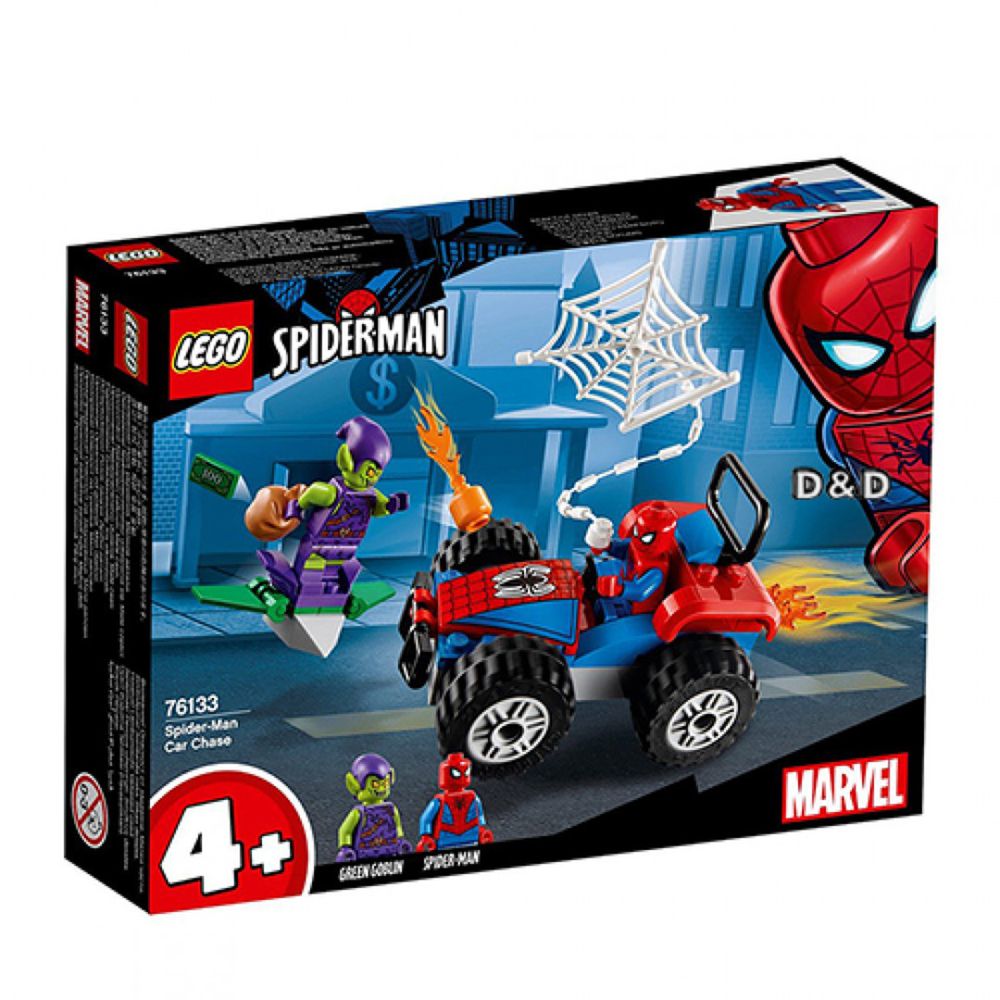 樂高 SUPER HEROES 超級英雄系列 - Spider-Man Car Chase 76133-52pcs