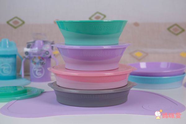 一轉即扣！吸力超強不打翻【瑞典 TwistShake 餐盤】