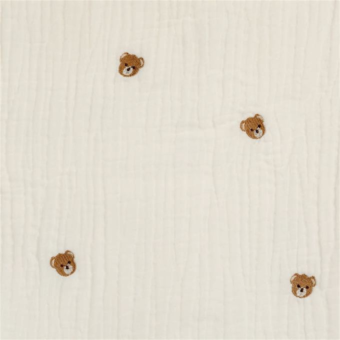 akachan honpo - 6層棉紗被-摩卡色 (100×70cm)