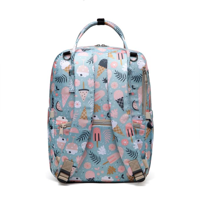 Heine 海恩 - WIN-0208 尼龍後背包 休閒後背包 收納背包-夏日風情