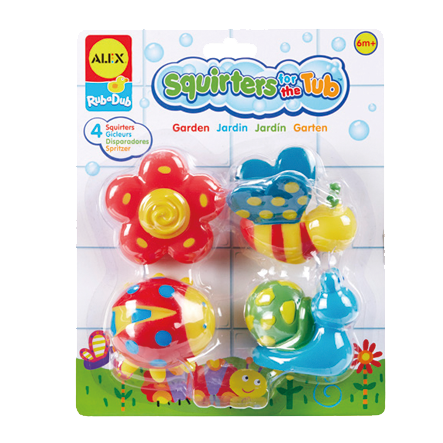 美國 ALEX - 可愛噴水洗澡組-花園