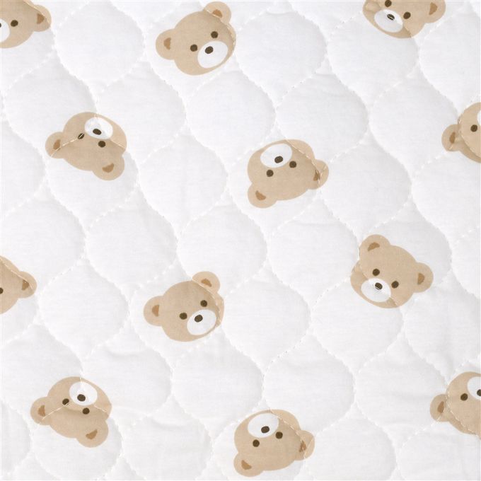 akachan honpo - 涼爽棉質保潔墊-標準尺寸-米白色 (120×70cm)