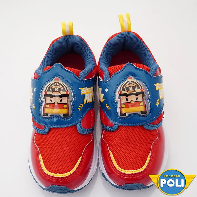 POLI波力-電燈運動鞋-POKX21242紅(中小童段)-運動鞋-紅