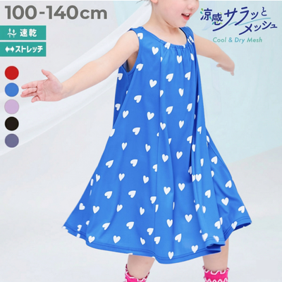 女孩洋裝新品到【日本devirock】♥各種獨創印花誰穿誰可愛！