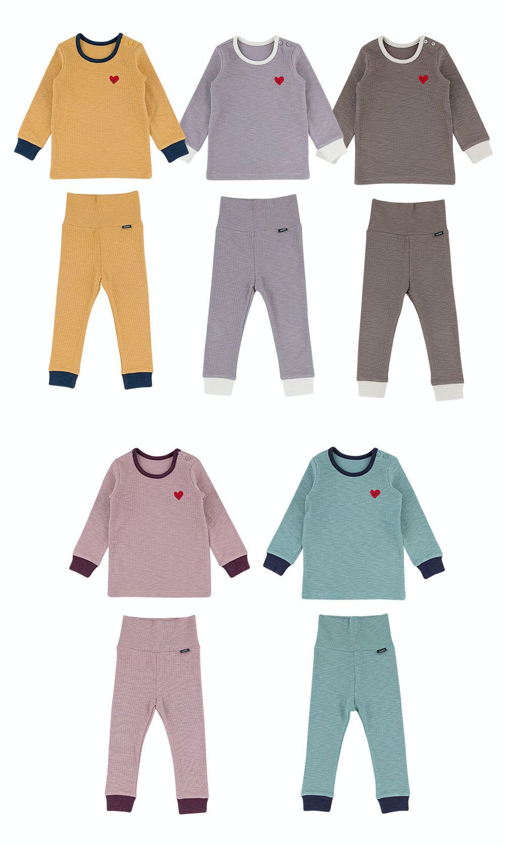 韓國 Cordi-i - 針織腹卷睡衣-薄荷綠