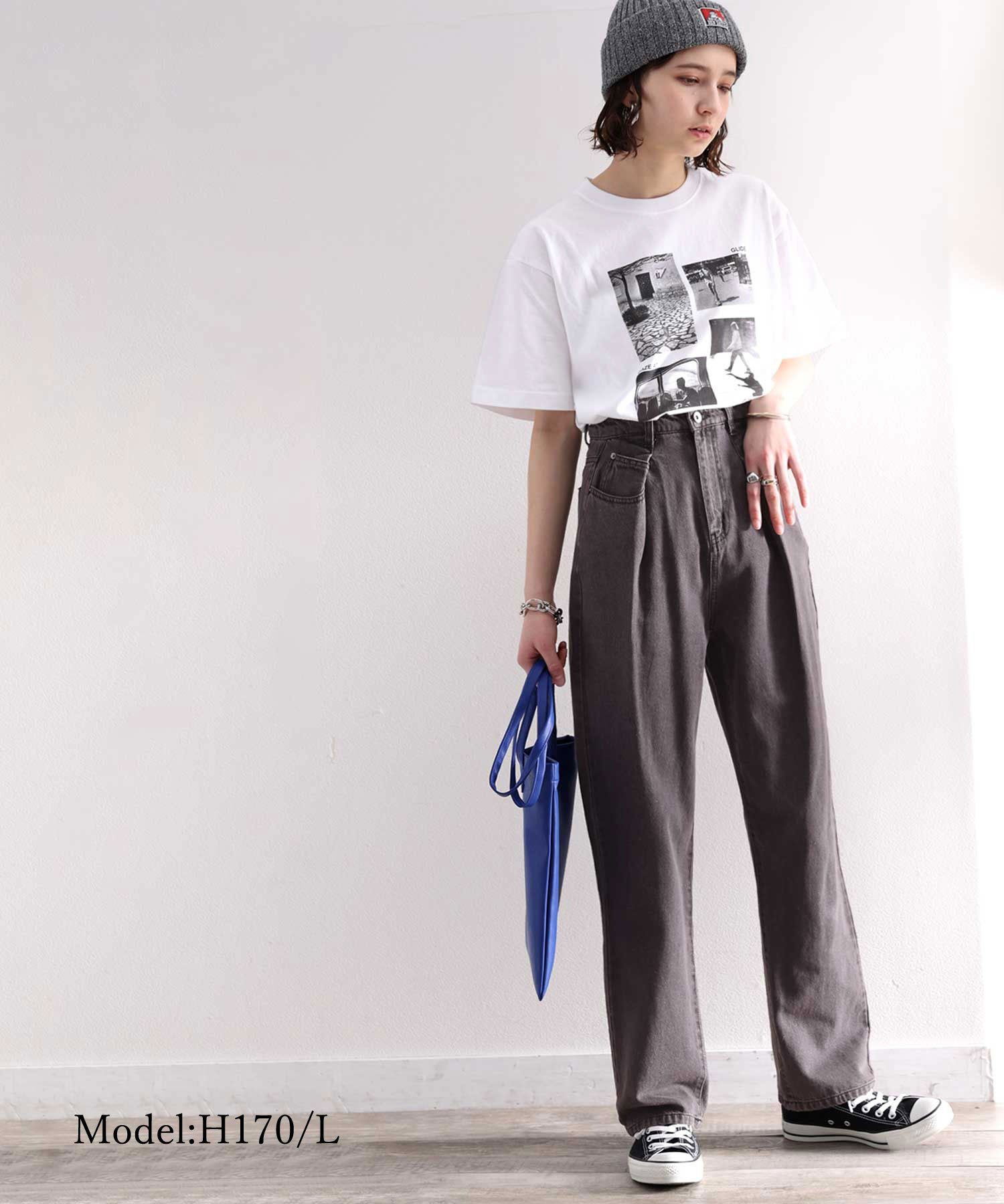 日本 Classical Elf - [熱銷NO.1]  舒適顯瘦打褶長褲-黑