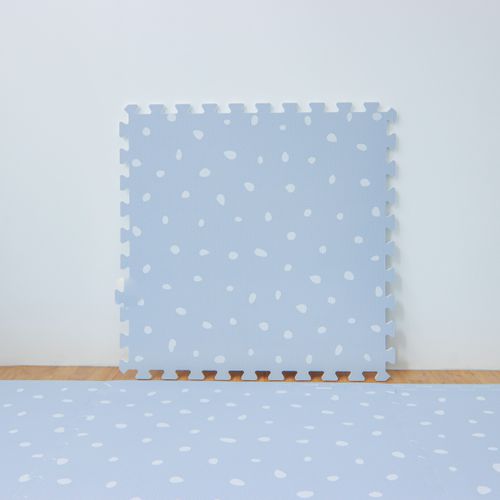 海上絲路-波爾卡系列巧拼-淺藍色 (單片62*62cm)-六片入