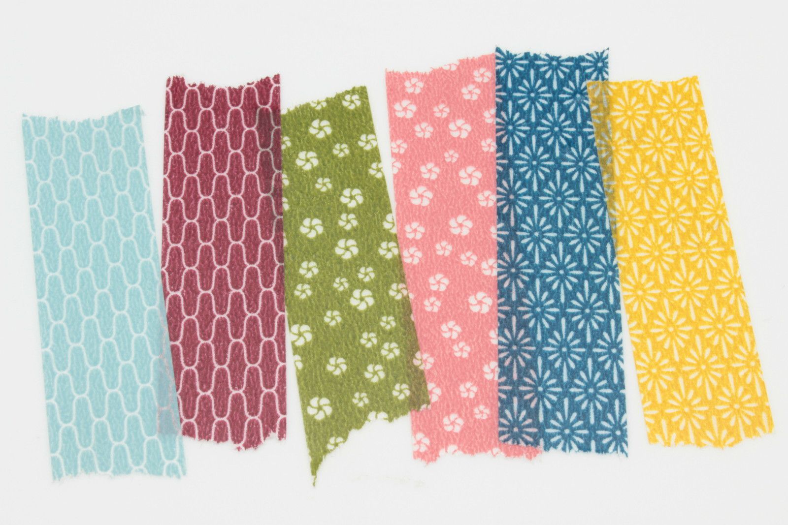 日本文具代購 - MT 日本製紙膠帶超值多入組-和紋6色-15mm