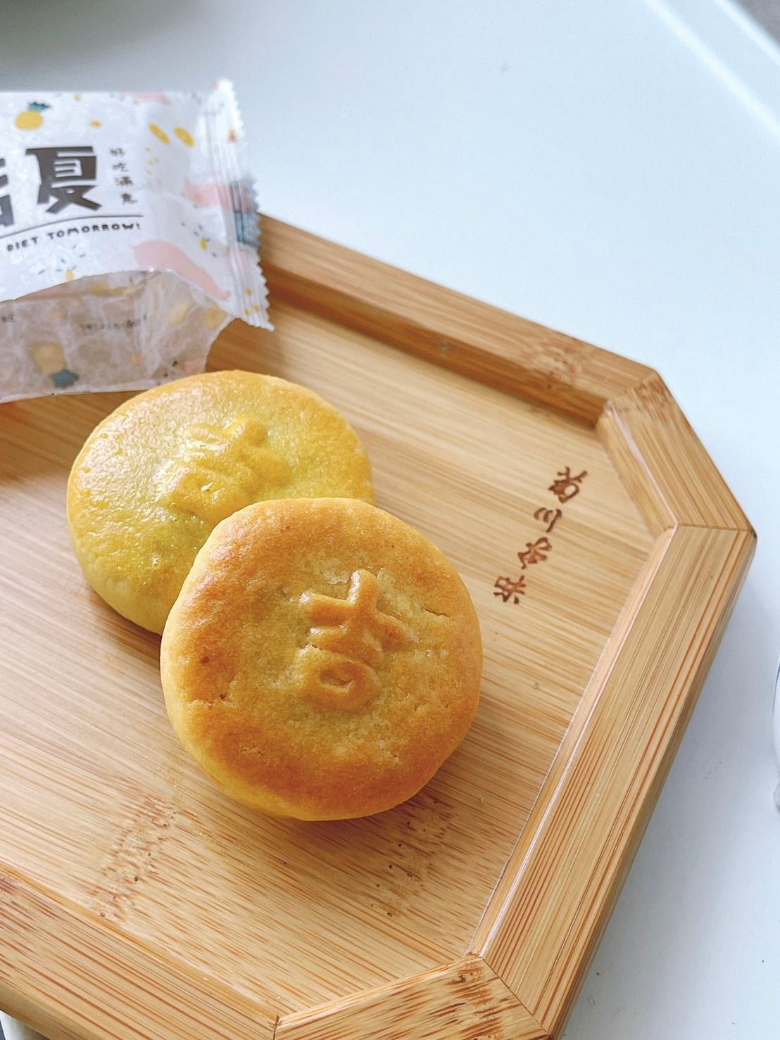 桔夏 - (直播限定)桔夏圓蛋黃肉鬆餅(附紙袋)-原味12入/盒