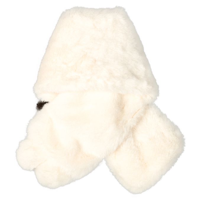 akachan honpo - 圍巾-動物-白色