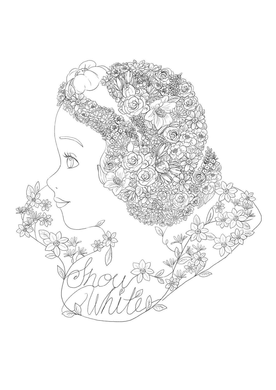 日本文具代購 - B5尺寸繪圖本-白雪公主