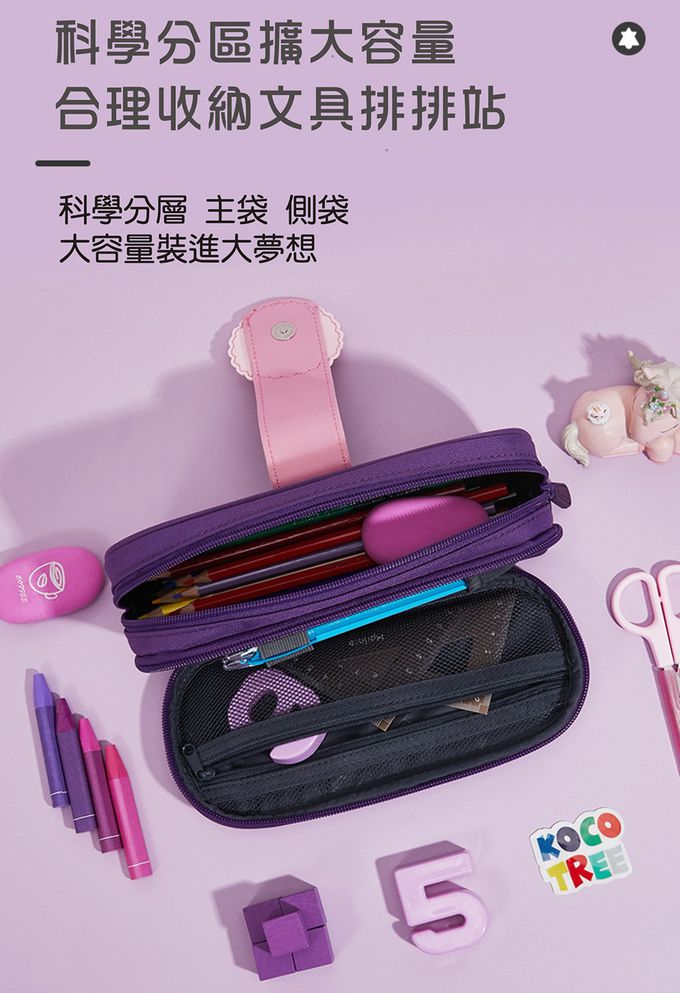 kocotree - 大容量分層筆袋-宇行員探險