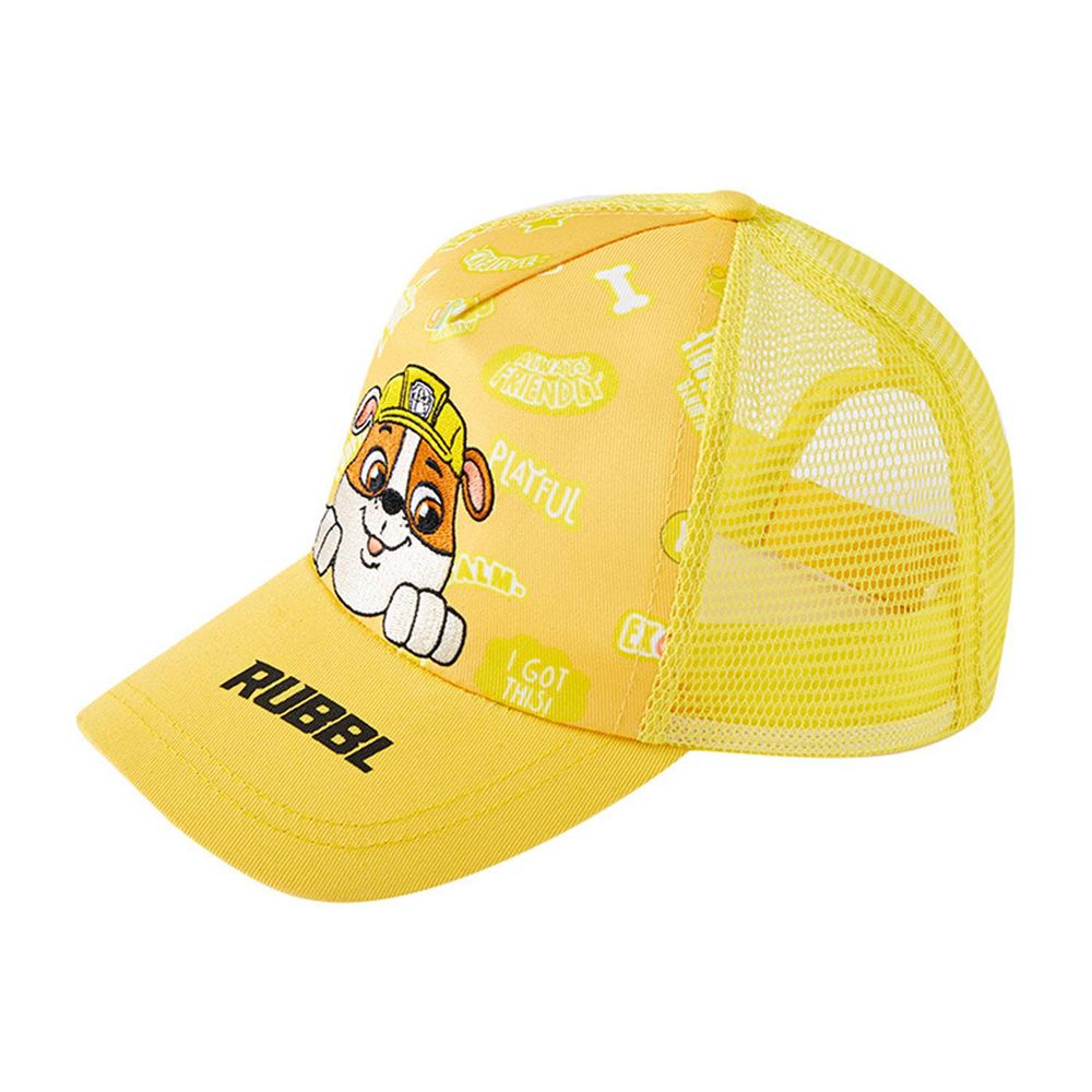 汪汪隊兒童棒球帽-小戴帽子-黃色