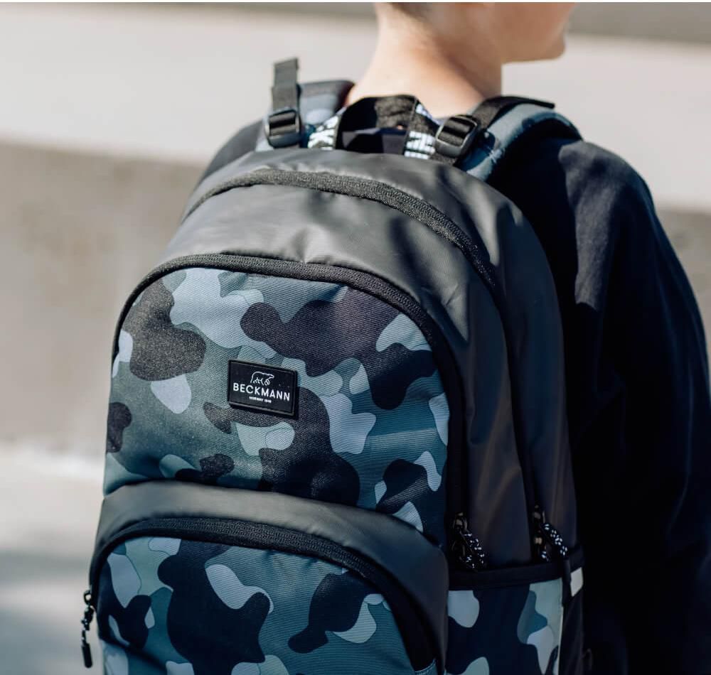 Beckmann - 護脊書包 30L-極光藍