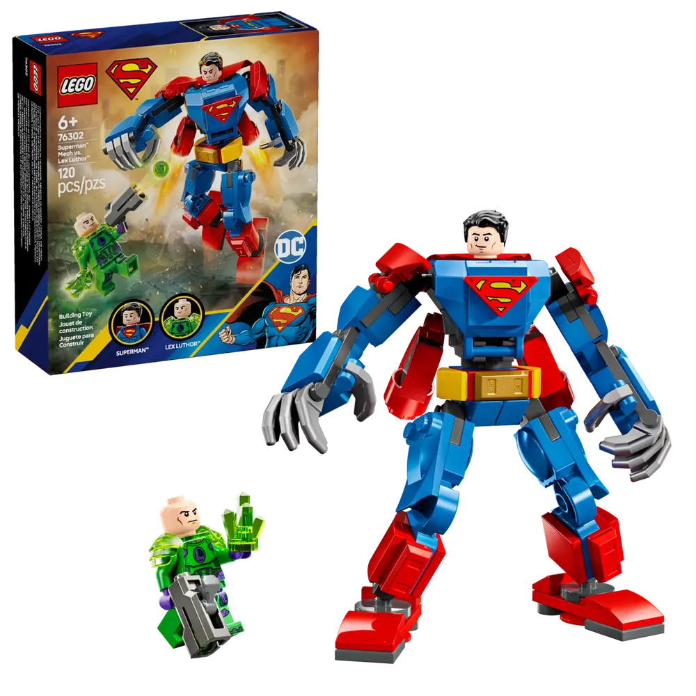 LEGO 76302 超人 機甲 vs. 雷克斯路瑟 Superman™ Mech vs. Lex Luthor™