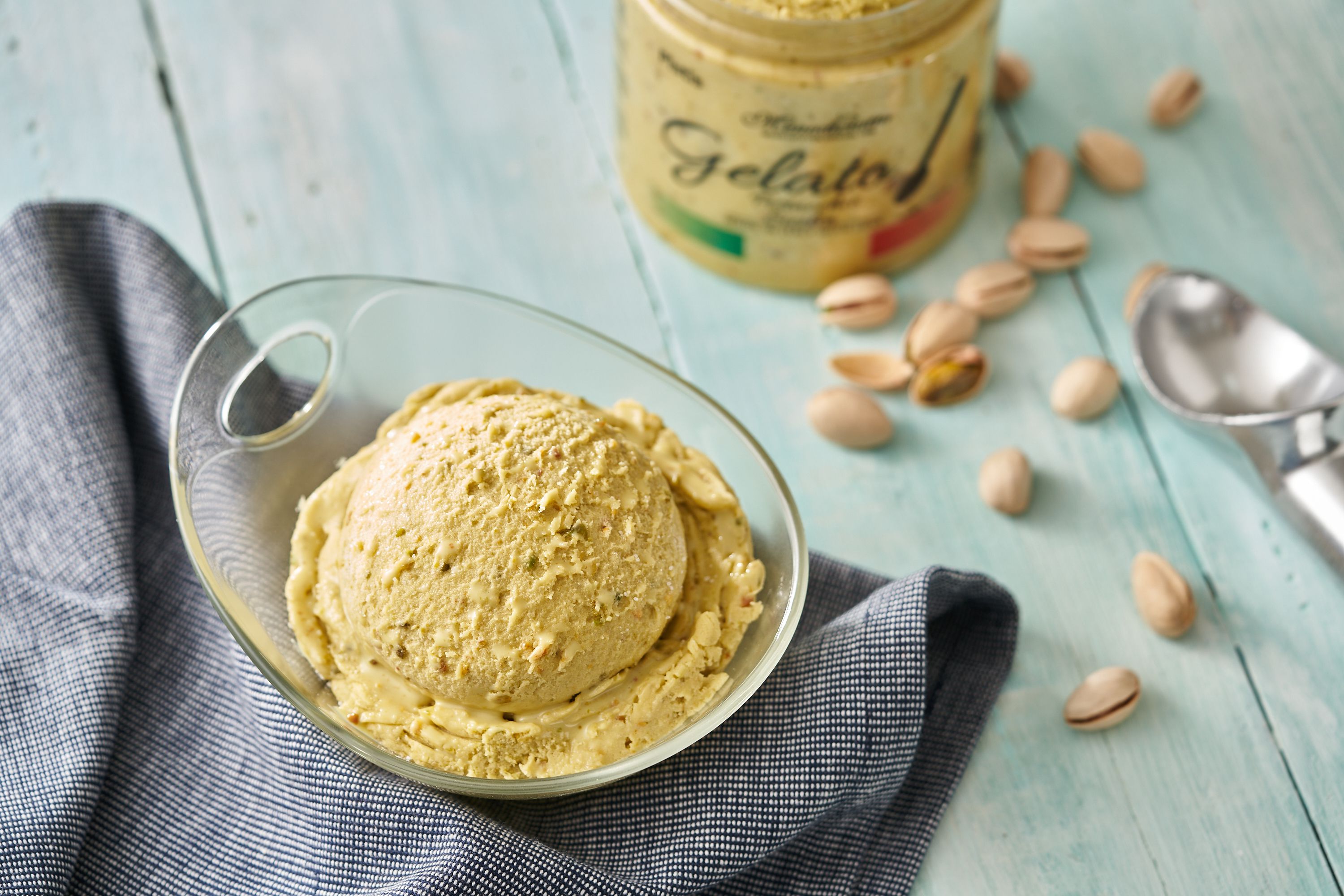 世界廚房 Pistis - 開心果義式冰淇淋-350g/罐