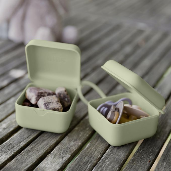 丹麥BIBS - BIBSxLiberty經典印花禮盒組-Capel灰綠