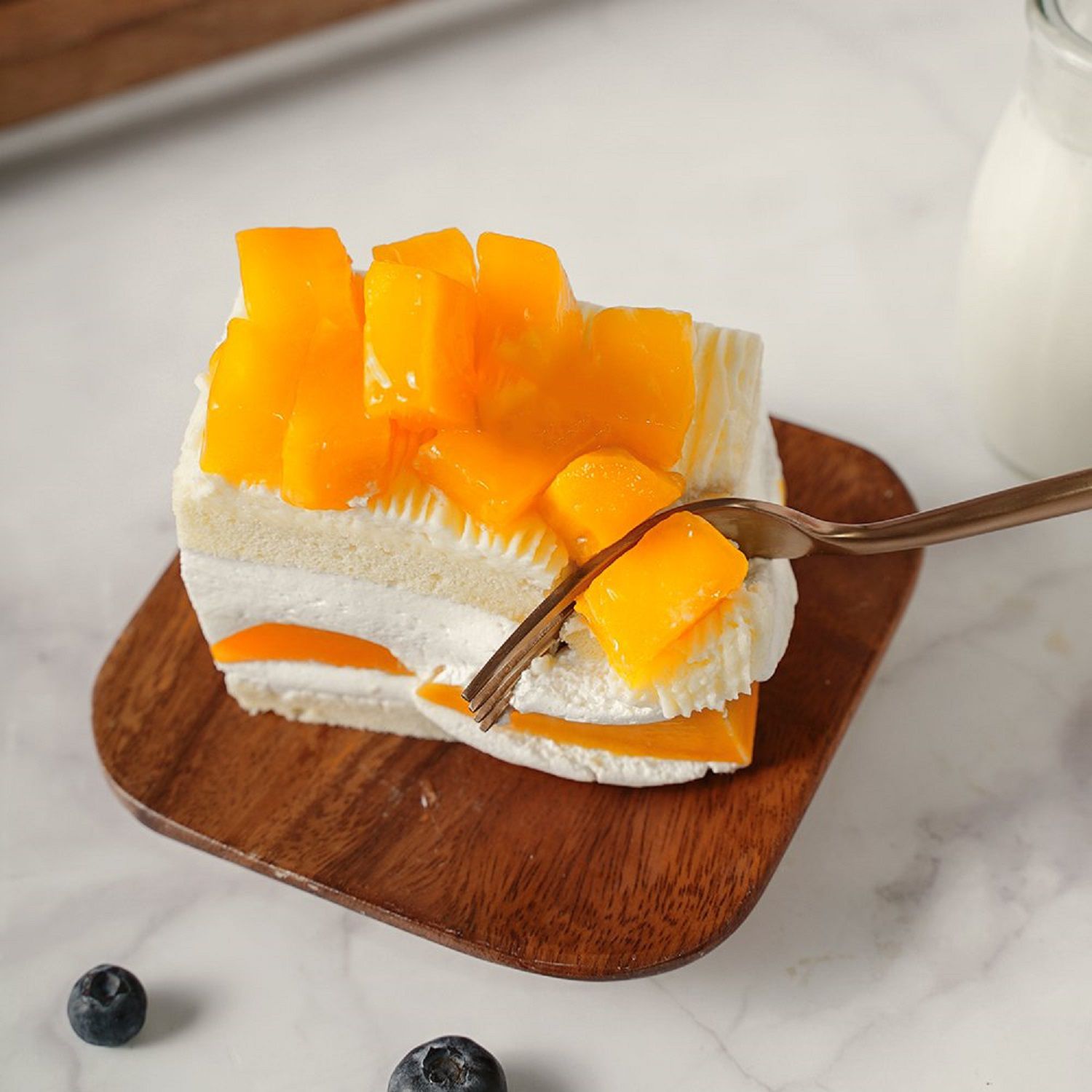 1條就免運！【唐緹TARTINE】夏日限定芒果蛋糕/天使鮮乳捲