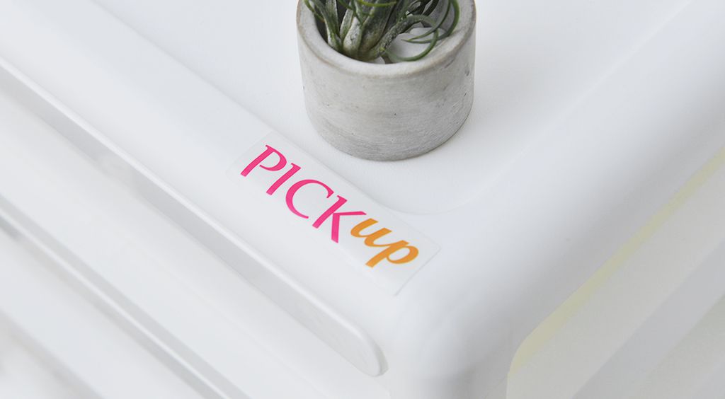 PICKup - 三層內衣/襪子分格抽屜收納櫃(2低1高抽)-DIY-粉紅