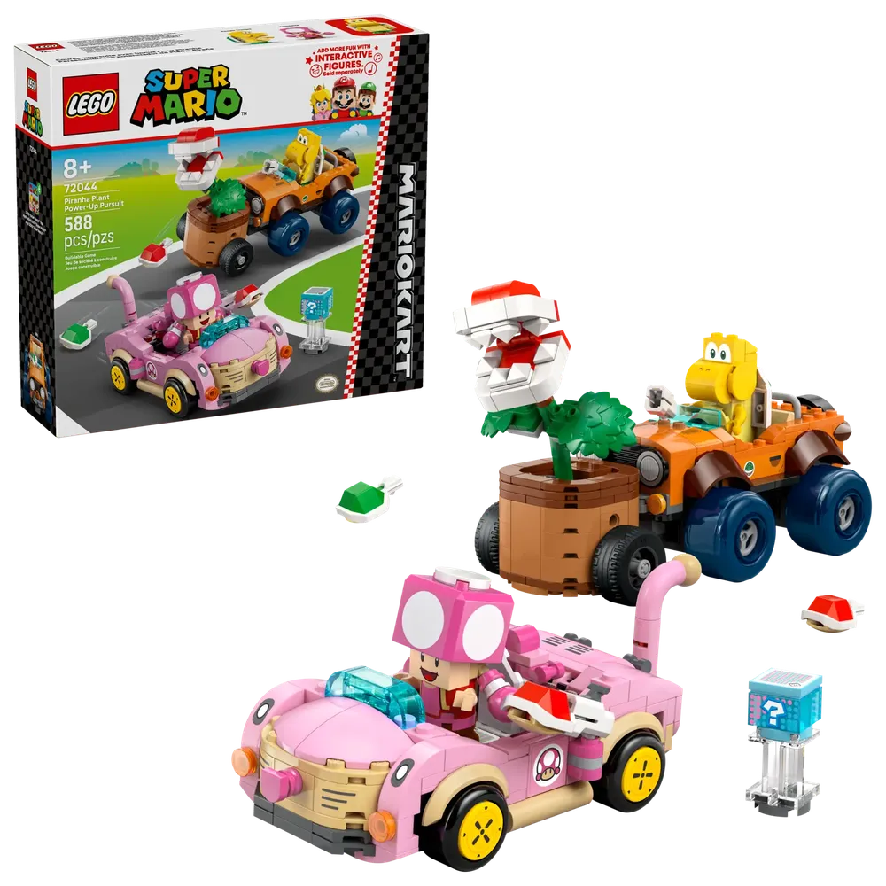 LEGO 72044 瑪利歐賽車 - 咬下去！吞食花