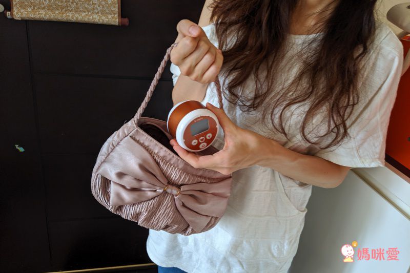 主機只有一個手掌的大小！新貝樂 雙邊電動吸乳器