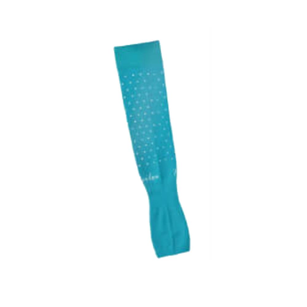 貝柔 Peilou - 高效涼感防蚊抗UV袖套-點點款-土耳其藍