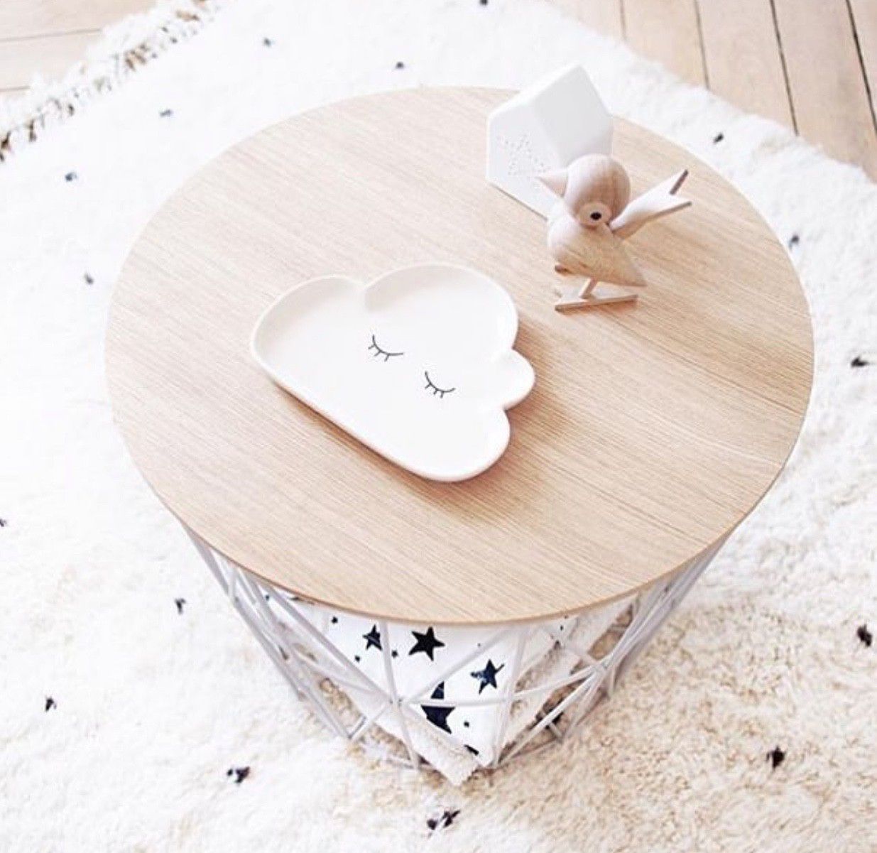 BLOOMINGVILLE - 眉毛彎彎-雲朵小姐(白)