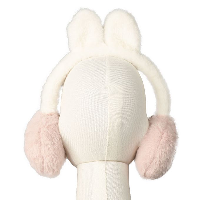 akachan honpo - 耳罩-動物耳朵-粉紅色