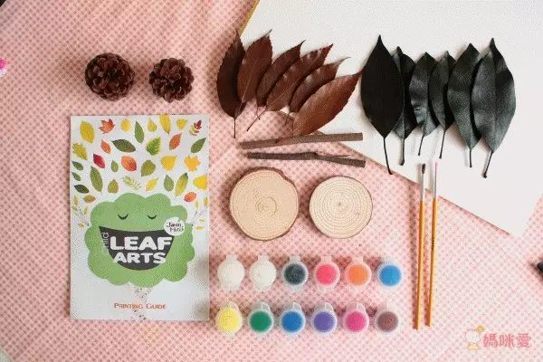 西班牙 JoanMiro - 兒童創意繪畫系列-樹葉彩繪