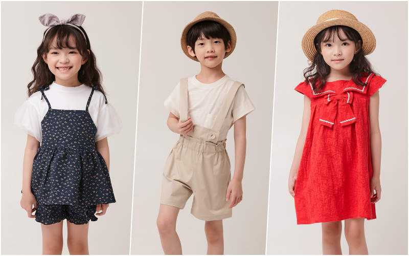 韓國 Coco Bang - 假鈕釦裝飾吊帶褲-杏