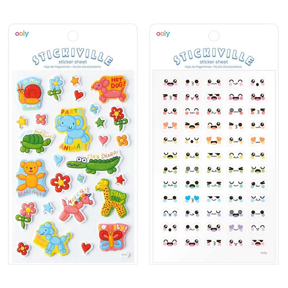 【創意發想貼紙】小貼紙-寬版一組 (多款可選)